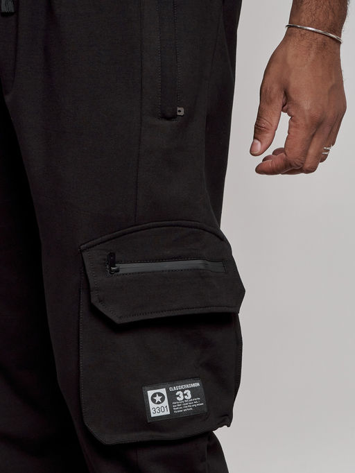 спортивные брюки 95%хлопок 5% эластан (двухслойная нить),Турция, черного цвета - Mtforce фото 16