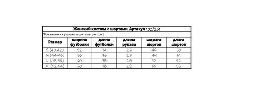 102/251 Костюм женский c шортами, светло-голубой - Knitka wear фото 6