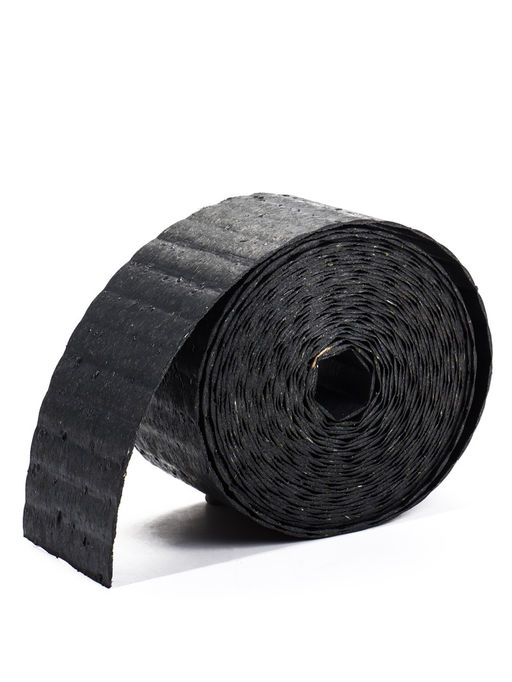 Лента бордюрная, 10 см×10 м, пластиковая, садовая, цвет гранит