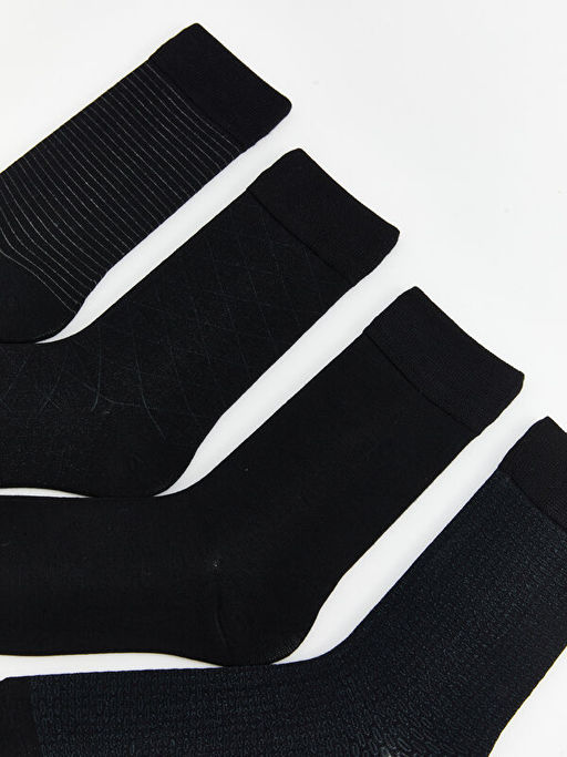 Desenli Bambu Erkek Soket ?orap 7li