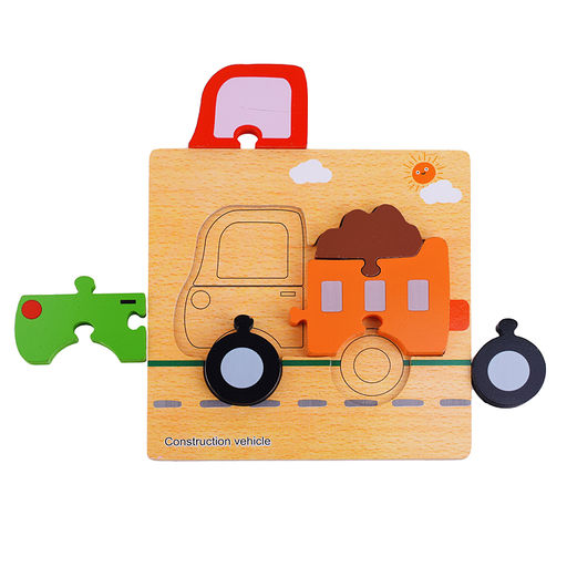 Пазл-вкладыш Грузовичок - Щепочка фото 3