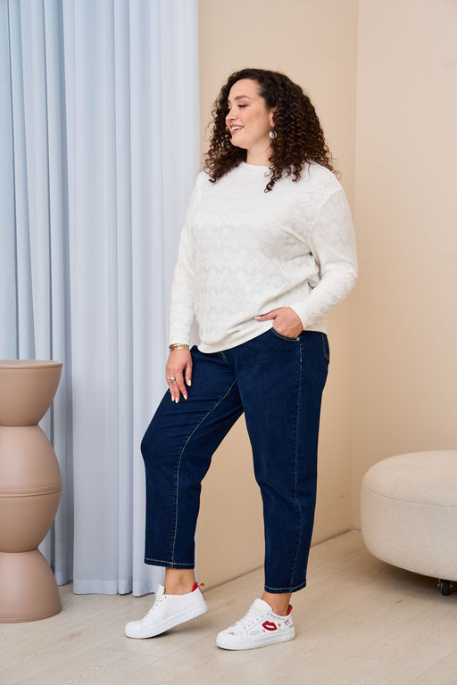 Джинсы Пауэр Темно-Синий - Intikoma фото 6