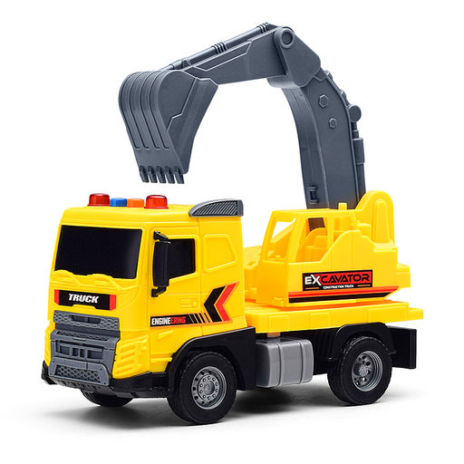 Машина "Экскаватор" 1:20 (свет, звук) в коробке