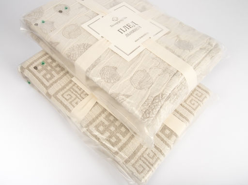 24С144-ШР/у./л.с.уп. 195*220 Плед Вараби цв. 330 рис. 543 - Текс-дизайн фото 2