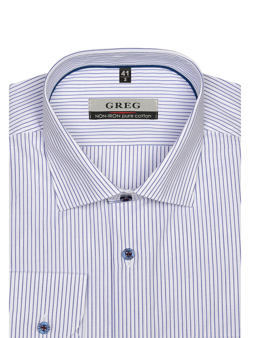 Сорочка мужская длинный рукав GREG 121/111/2246/1p  фото 3