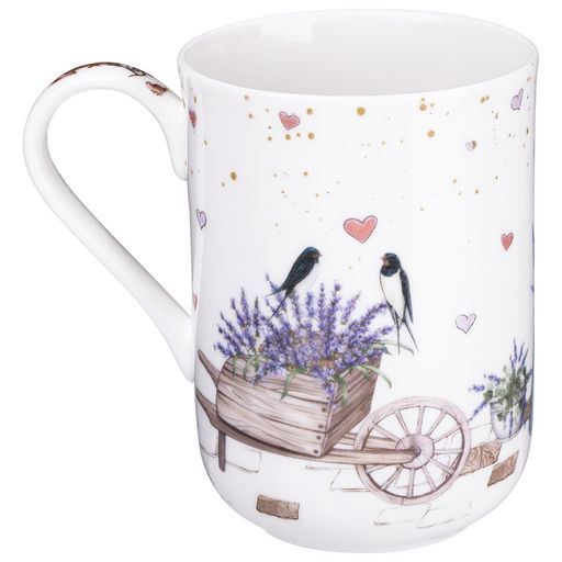 КРУЖКА LEFARD ЛАВАНДОВЫЕ КОТЫ 330 МЛ (КОР=24ШТ.)  фото 4