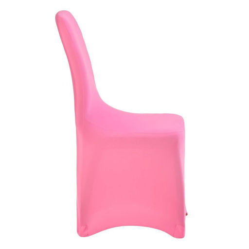 Цена за 3 шт. Чехол свадебный на стул, светло розовый, размер 100х40см - Simaland фото 3