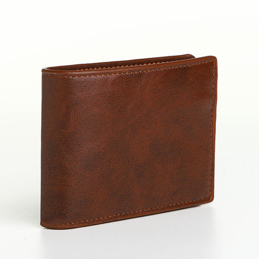Портмоне мужское «Сайф», без застёжки, отдел для карт, монет, коричневое
