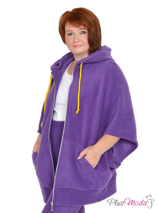Толстовка Модель №949 размеры 44-84 - Plusmoda фото 3