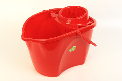 Ведро 12л с отжимом, со сливомПресто овальное С646 - Полимербыт фото 4