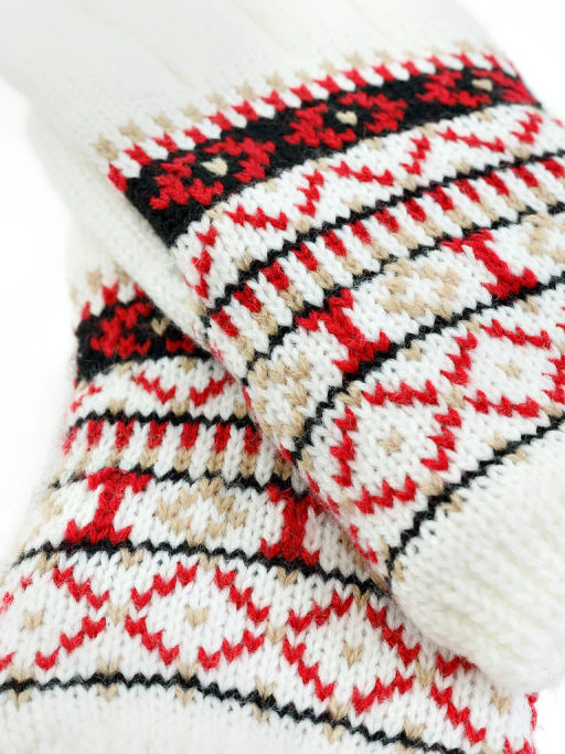 Перчатки Китай W46-GG white/red - Modo gru фото 9