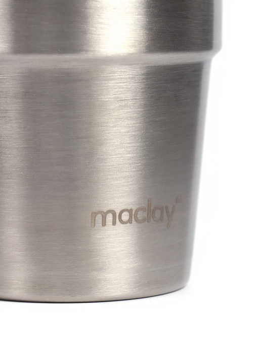 Стакан походный Maclay, 180 мл, нержавеющая сталь, двойное дно фото 11