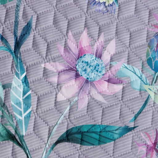 Покрывало Этель Евро Тропический сад, 230х210 см, микрофибра  фото 2