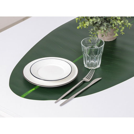 Дорожка для стола Лист, 10646 см, цвет зелёный - Simaland фото 2