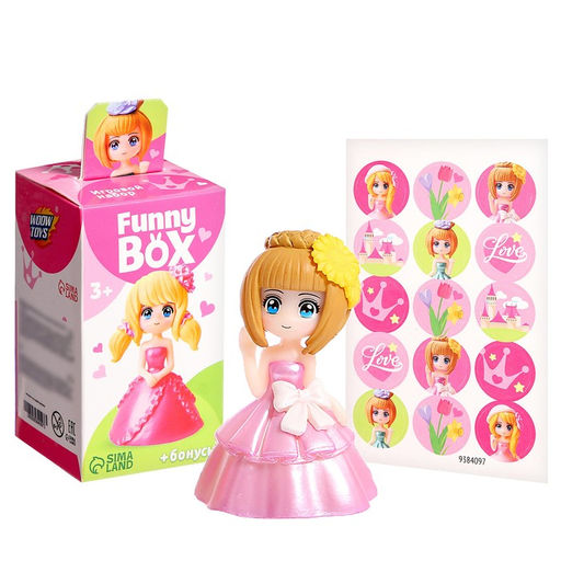 Игровой набор Funny box, принцессы, МИКС - Woow toys фото 2