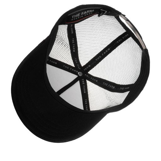 Бейсболка GOORIN BROTHERS арт. 101-0383 (черный / белый)  фото 2
