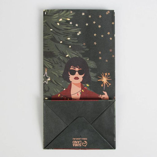 Цена за 10 шт. Пакет без ручек «Хеппи», 10 х 19,5 х 7 см