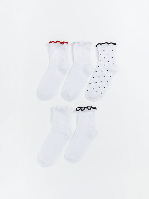 K?z ?ocuk Soket ?orap 5li