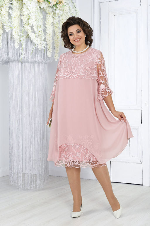 Платье Ninele 7431-Р темно-синий - Mira fashion фото 1266