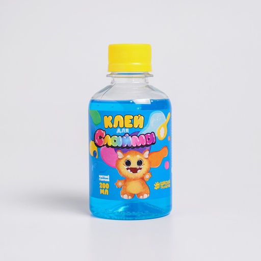 Клей для слаймов 200 мл, голубой - Школа талантов фото 3
