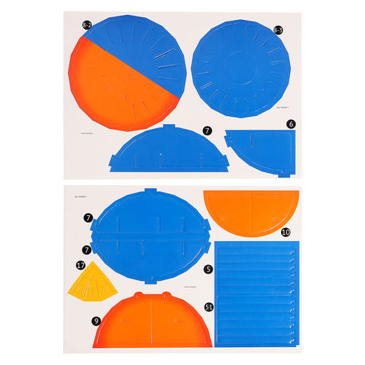 Конструктор из пенокартона Строение Земли - Эврики фото 4