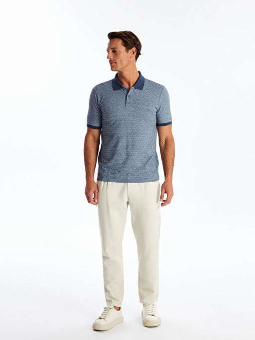 Polo Yaka K?sa Kollu Erkek Ti??rt - Waikiki фото 2