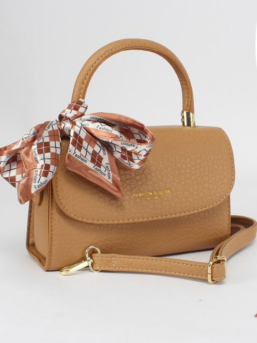 Сумка женская искусственная кожа Ch&K-8879, 1отд, плечевой ремень, карамель SALE 259977 - Adelia фото 5