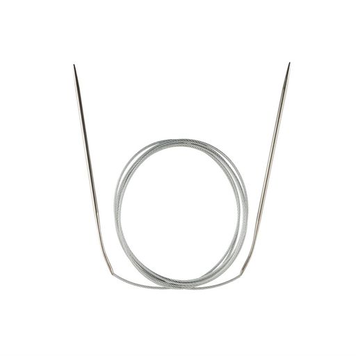 Спицы GAMMA круговые MKX сталь d 3.0 мм 200 см 1 шт с металлической леской  фото 4