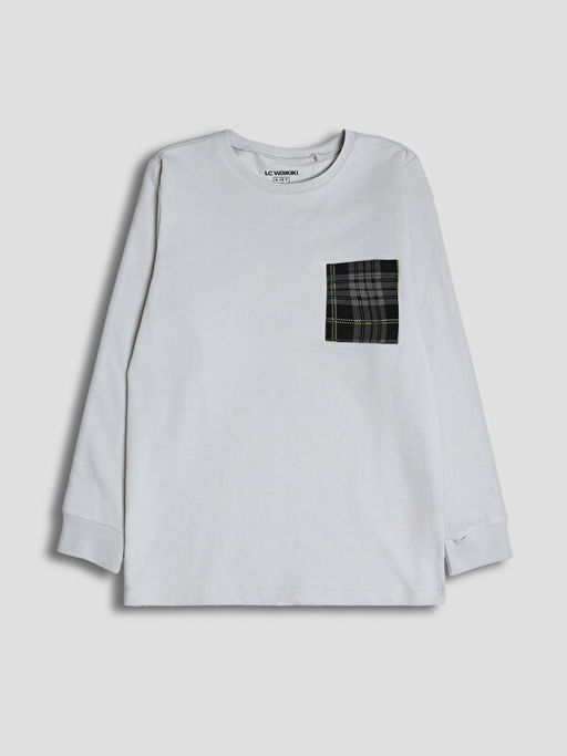 Bisiklet Yaka Ekose Erkek ?ocuk Pijama Tak?m?