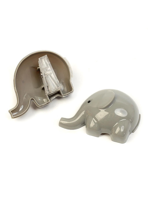 Цена за 36 шт. Точилка для карандашей Calligrata «Слоник», с контейнером, МИКС