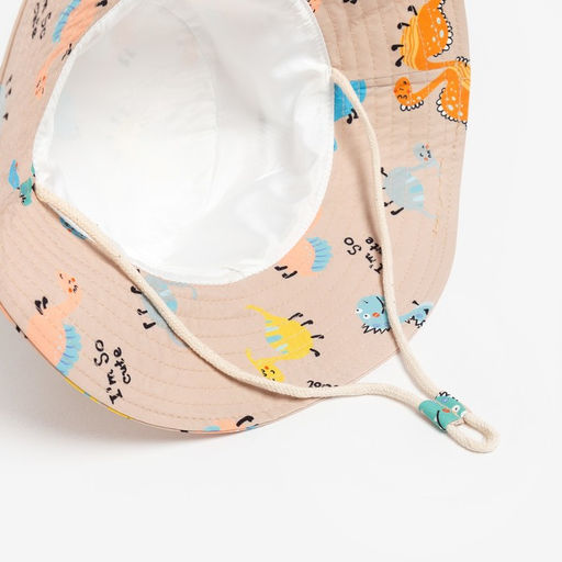 Панама детская MINAKU «Дино», персиковая, размер 54