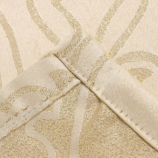 Скатерть Этель Орнамент цв.бежевый, 142*283 +/-3 см, 115 10 гр,100% п/э  фото 7