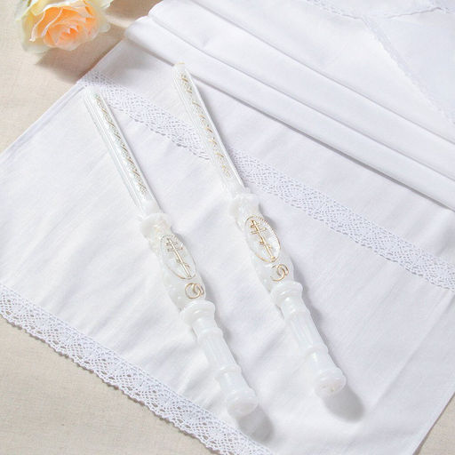 Набор для венчания: рушник, салфетки для венцов и свечей