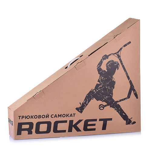 Самокат трюковый ROCKET, колеса PU/алюминий 100 мм,ABEC 7