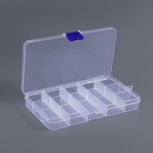 Цена за 2 шт. Органайзер для мелочей, с подвесом, 17.5×10×2 см, прозрачный