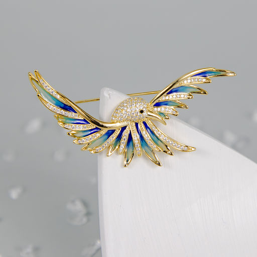 Брошь Арт. 3-3995-Y - MyGemma фото 3