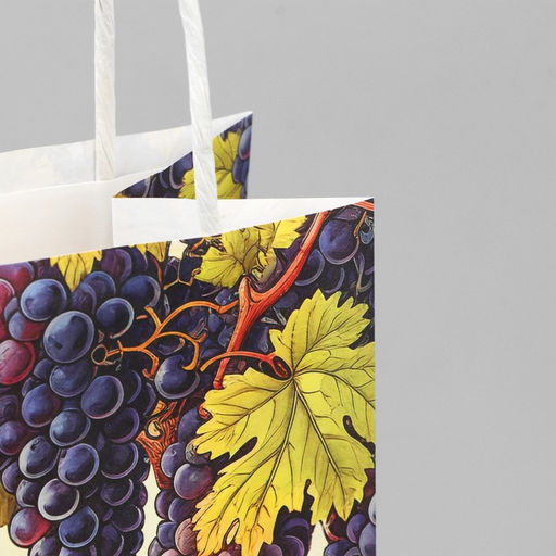 Цена за 20 шт. Пакет под бутылку Поздравляю, белый крафт, 13 х 36 х 10 см - Доступные радости фото 4