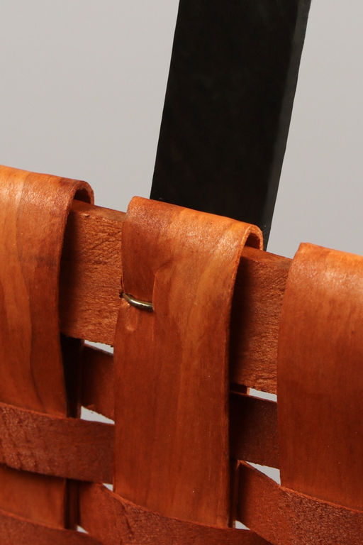 Корзина плетёная для хранения, 22×15×12 см, ручка h=14 см, секвойя, коричневая, Greengo