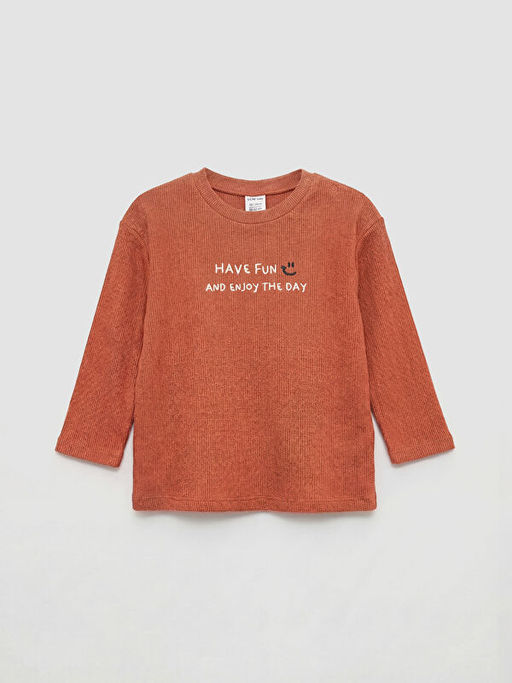 Bisiklet Yaka Erkek Bebek Pantolon ve Ti??rt