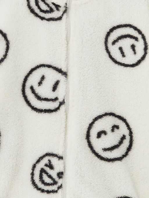 Dik Yaka Pel?? K?z ?ocuk Fermuarl? Sweatshirt