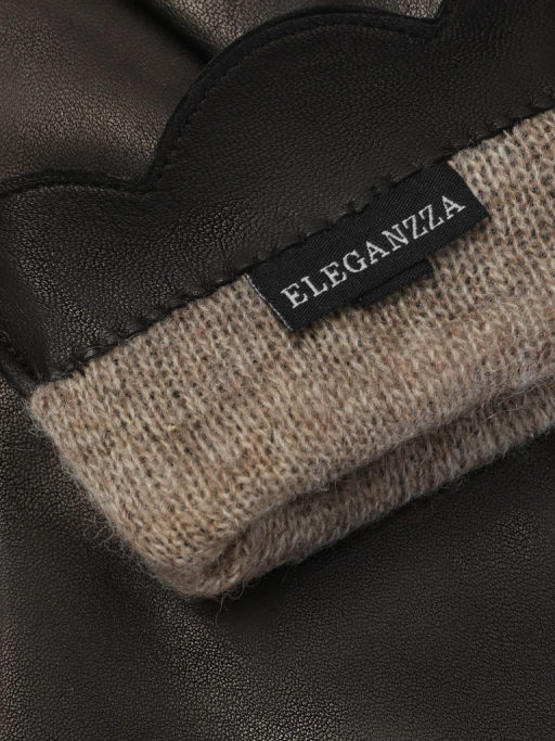 Перчатки женские ш+каш. IS5077-sh black - Eleganzza фото 8