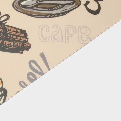 Цена за 12 шт. Салфетка сервировочная на стол Доляна Coffee, 43×28 см, бежевая