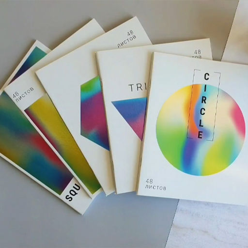 Светоч Тетрадь Голография A5 48 л. на скобе 60 г/кв.м , белизна 100 % 10 шт. клетка SVT_480721_05 шестиугольник фото 7