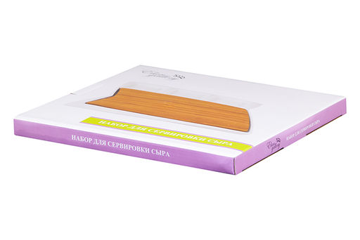 Набор д/сервировки сыра 27,5*26*1,7 см Айсберг блюдо + разделочная доска - Elan gallery фото 10