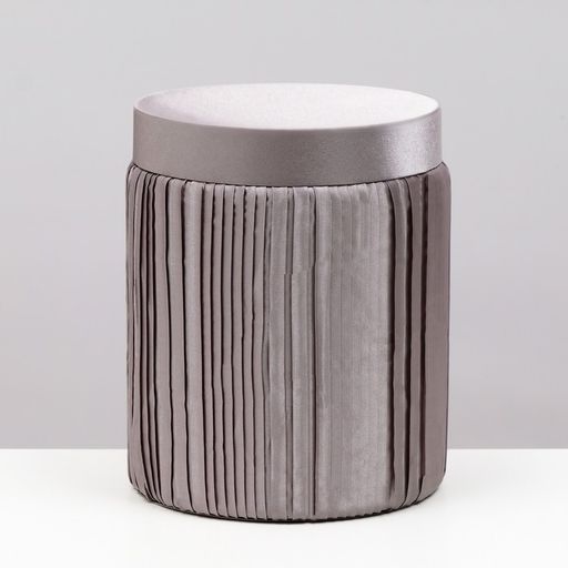 Коробка подарочная, "Абажур тканевый" серый, 17х17х21,5 см