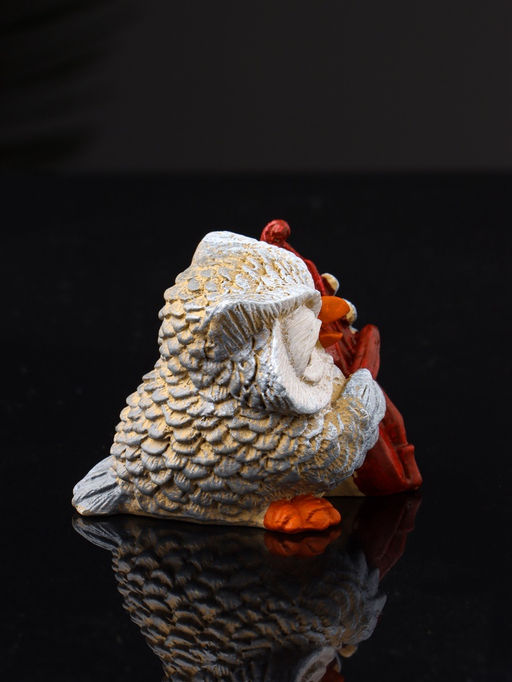 Фигурка полистоун «Сова с виолончелью», 5.7×5.1×6.2 см