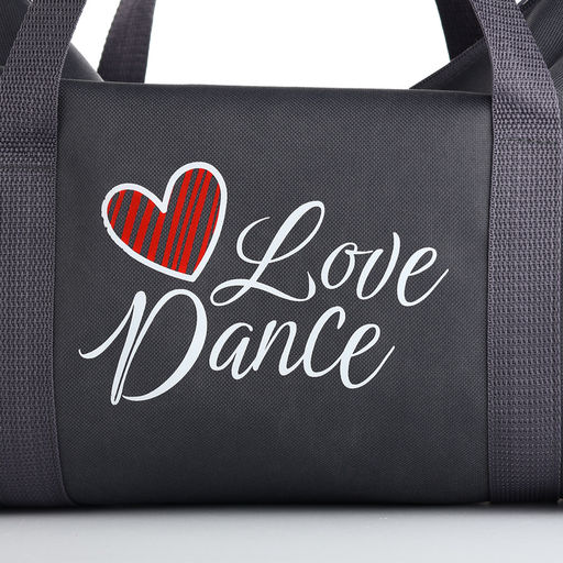 Сумка спортивная TEXTURA, на молнии с подкладкой, длинный ремень, маленький размер, серая