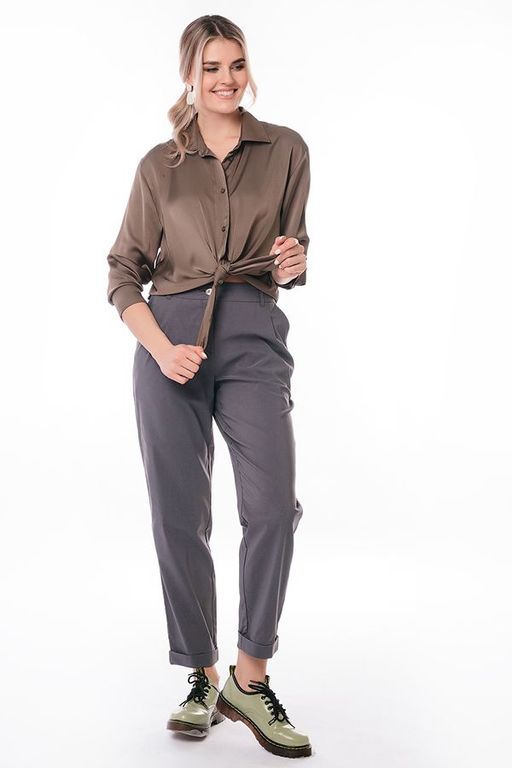 NOBBY, Женские брюки 9921-8 (серый) фото 2