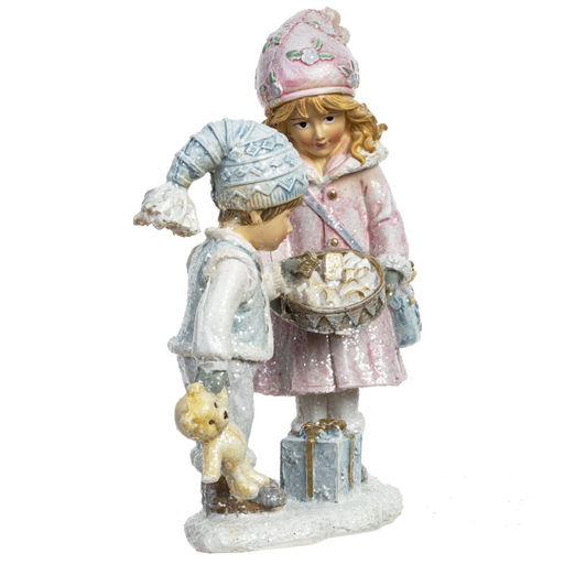 Фигурка декоративная "Дети", L10 W5 H12,5 см