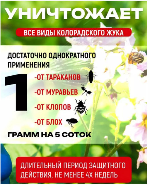 Средство Монарх регент 800 от колорадского жука - Buro фото 3